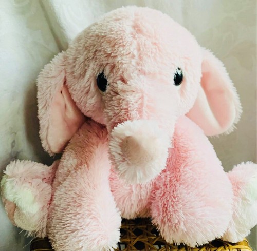 Aurora World Lil Benny Phant 8” Plush Toy Small Pink Soft Elephant - Picture 2 of 7