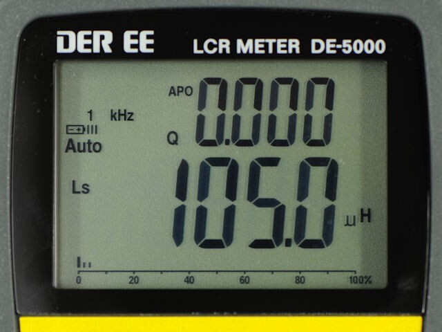 DE-5000 Handheld LCR Meter DE5000 w/ TL-21 TL-22 TL-23 DER EE High