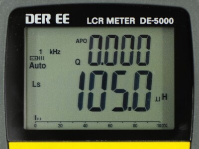 DE-5000 Handheld LCR Meter DE5000 w/ TL-21 TL-22 TL-23 DER EE High