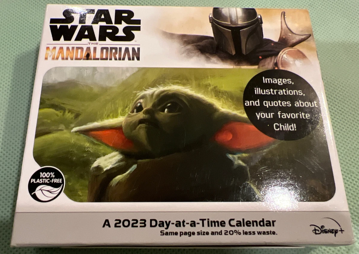 2023 Star Wars: The Mandalorian DAILY – 2022 Quotes Trends International  Disney | eBay