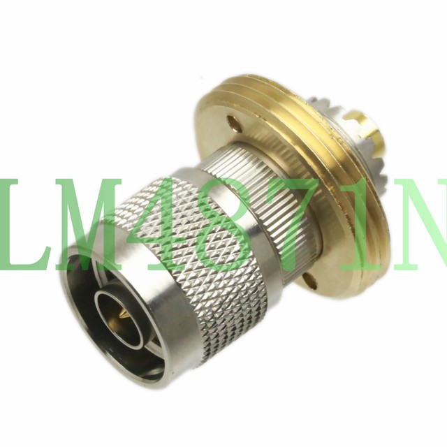 NMO Mount connector 5/8" hole to N male adapter UHF/VHF Antenna Radio