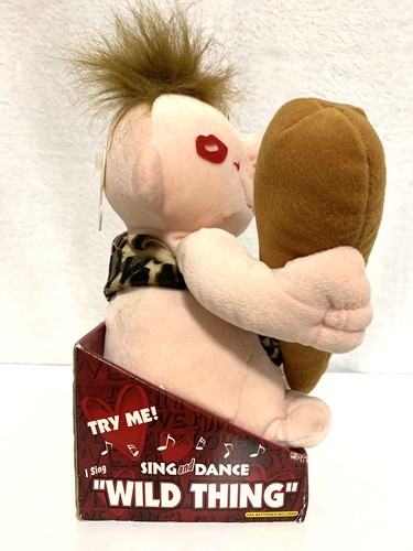 Main Joy Canto Animato Limitato Wild Think Rosa Caverna Funziona Peluche Imbottito - Foto 2 di 5
