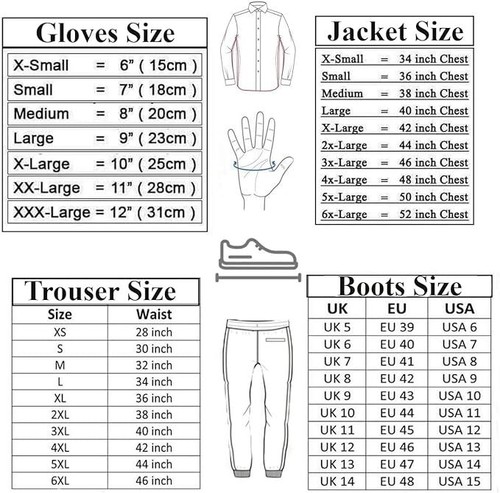 Men Motorcycle Suit Motorbike Clothing Suits Jacket Trouser Armoured CE - Picture 3 of 20