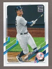 AARON JUDGE 2021 Topps #99 Paper Base Card New York Yankees Flagship