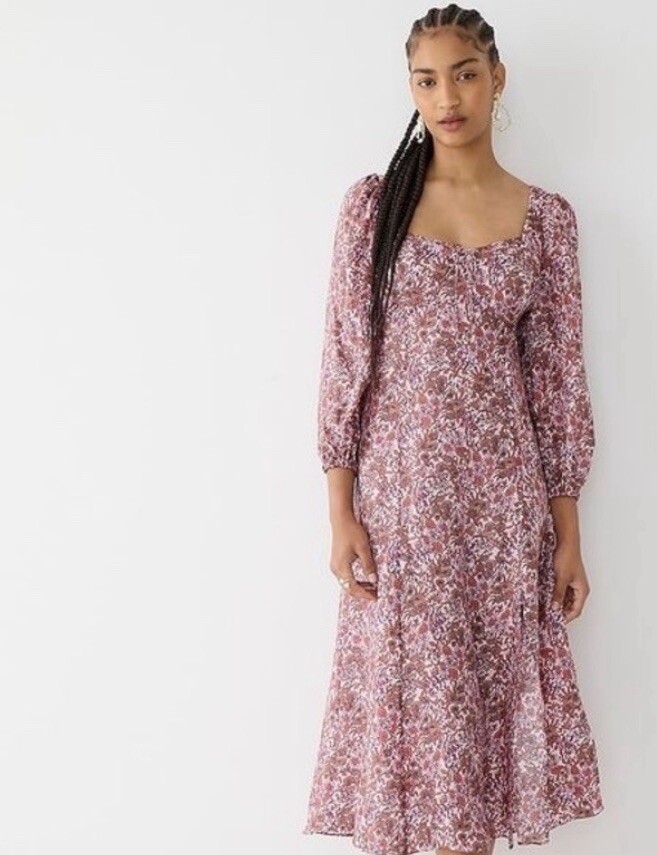 fitted midi dress with sleeves TATIANA ANTIQUE GOLD / M main image 1