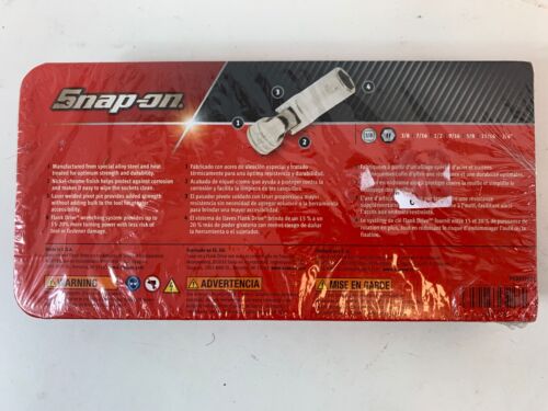 NUEVO Snap On 207fsu 3/8 unidad profunda universal juego de enchufes 3/8-3/4 NUEVO - Imagen 5 de 8