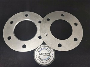 5mm Wide 6x139.7 PCD 67.1CB Pajero Pair Shim Spacers Pajero Shogun