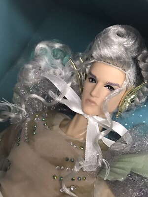 In stock NRFB Moments Of Fantasy Poseidon ADONIS 13'' Merman Doll Mermaid