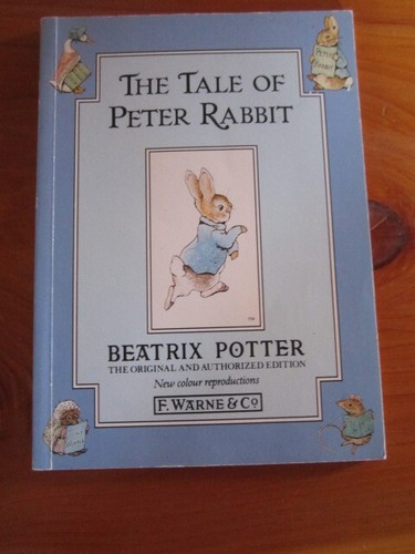 S/C BOOK THE TALE OF PETER RABBIT BEATRIX POTTER ** GREAT *** MUST SEE