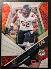 2020 Panini Mosaic Football Khalil Mack Will To Win Insert #WW10 Chicago Bears