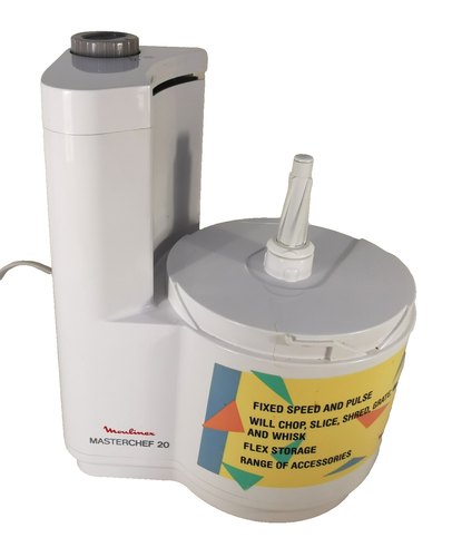 Procesador de alimentos compacto Moulinex Master Chef 20 (813) en caja funcionando - Imagen 3 de 15