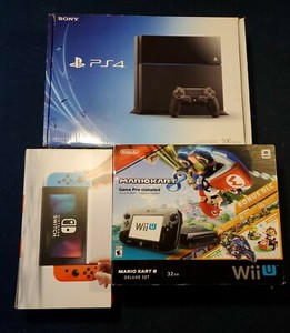 Empty Video Game Box Lot Ps4 Nintendo Switch Wii U Ebay
