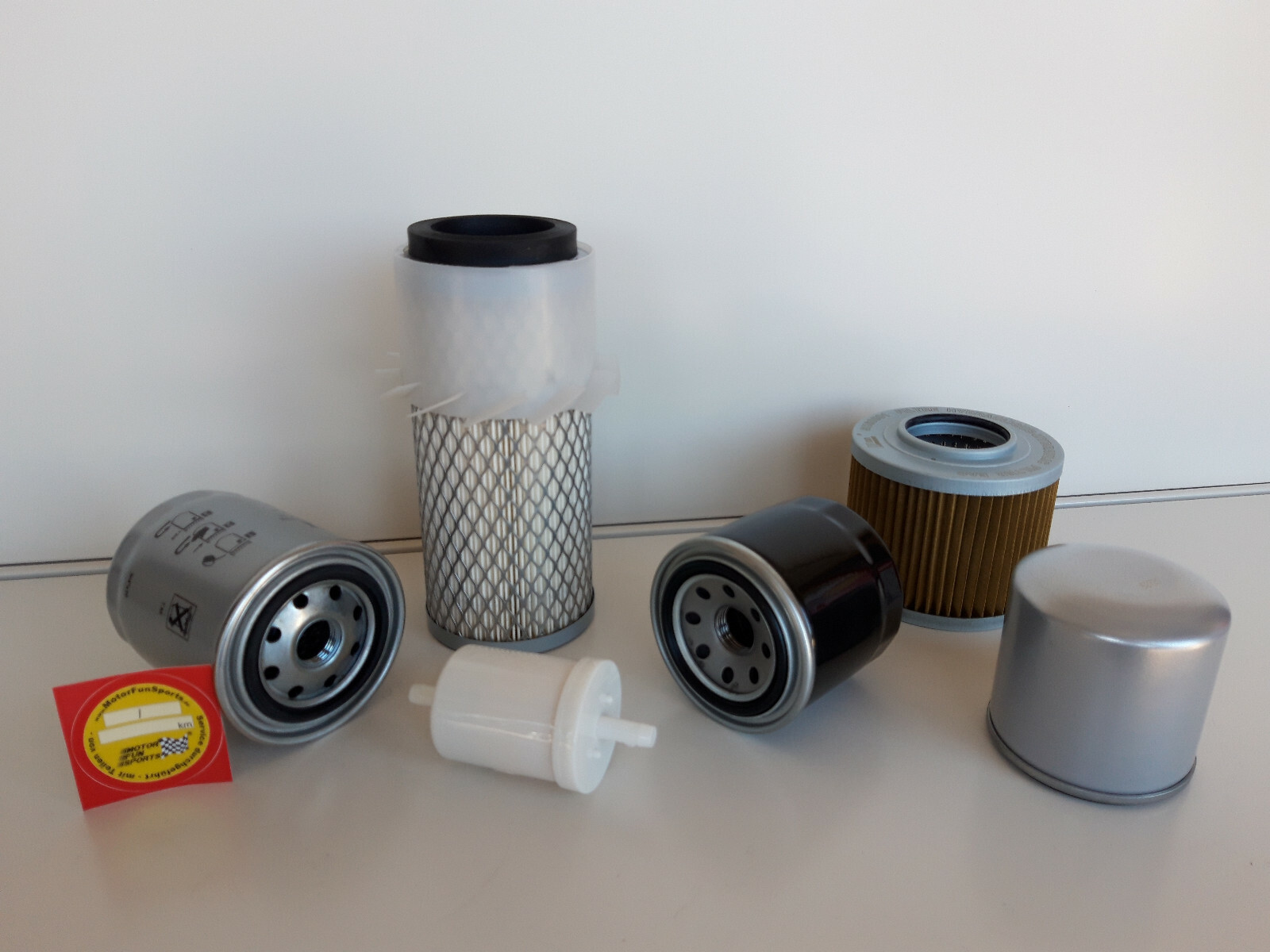 Filter Set (Large) suitable for Kubota KH 31 with engine Z600