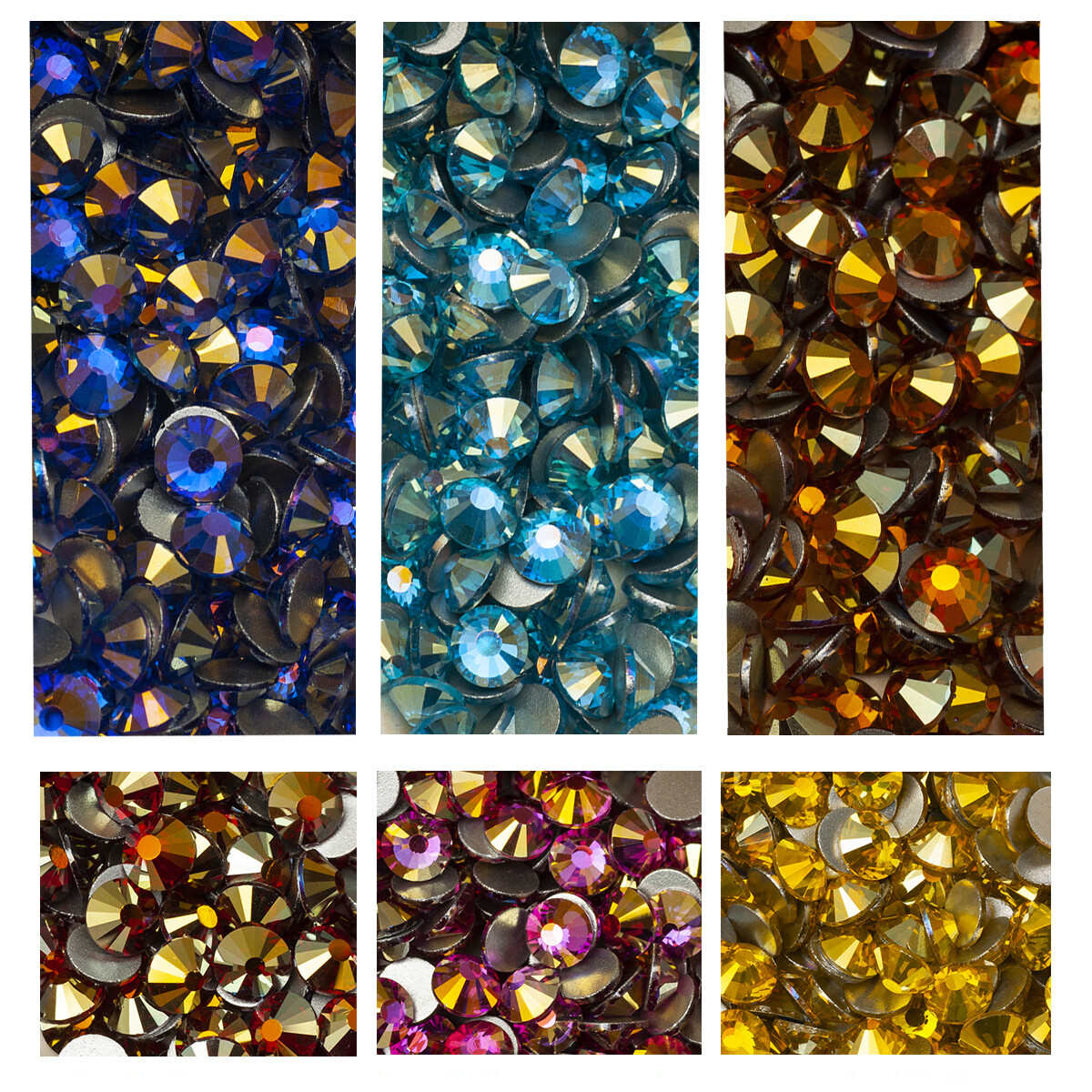 Acquista Online Strass Swarovski (2058) Ss 10 (3 Mm) - 60 Pz Crystal A - Foto 10