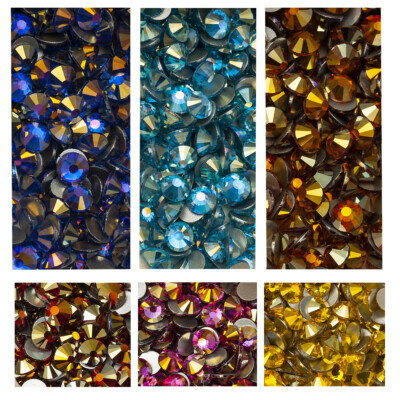 2058 Exquisite AB Rhinestone No Hot Fix Crystal Glass Rhinestones For Nail art