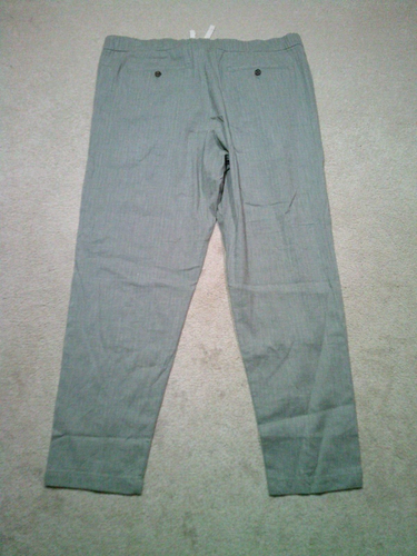 Bonobos Linen Pants Mens XL Extra Large Green Drawstring - Picture 3 of 12