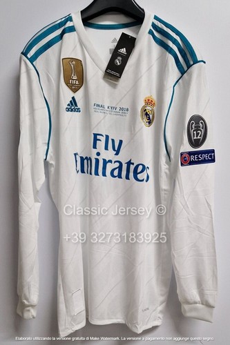 Maglia REAL MADRID Final 2018 Champions League CRISTIANO RONALDO 7 CR7 - Imagen 14 de 21