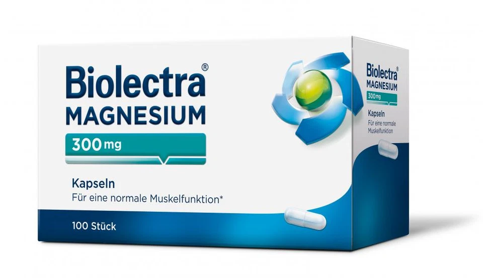 Biolectra Magnesium 300, 100 Kapseln, PZN 00172333 - Bild 1 von 1