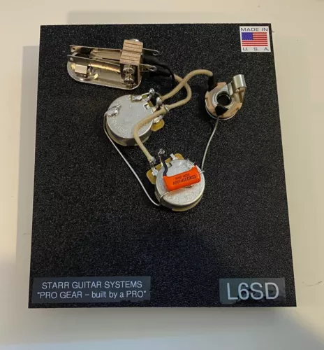 Gibson L6-S Deluxe Wiring Harness Upgrade! CTS, Switchcraft, Orange Drop, Gavitt