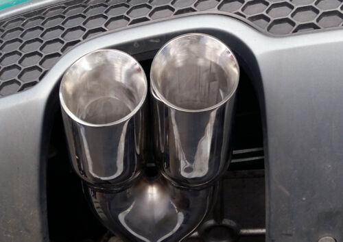 BMW 118D E81/E87 Rear Silencer Delete Pipe - Twin 3'' Tailpipe A - Picture 4 of 6
