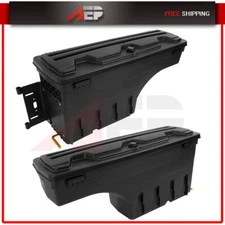 Left + Right Side Truck Bed Storage Tool Box For 15-20 Chevy Colorado GMC Canyon