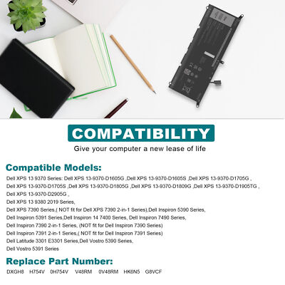 Carte de bouton d'alimentation d'ordinateur portable Dell XPS 13 9370