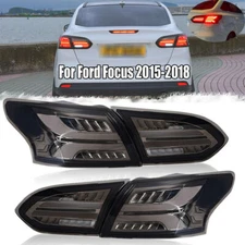Rear Lamp Turn Signal Sedan For Ford Focus 2015- 17 2018 LED Taillight Assembly