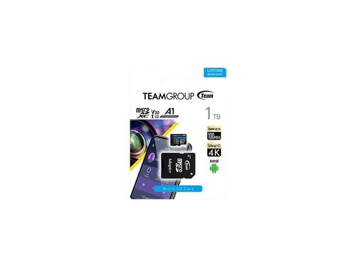 Carte mémoire Team Group Elite microSDXC UHS-I U3, V30, A1, 4K UHD avec SD Ada - Photo 4 sur 4