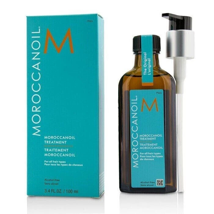 Tratamiento Moroccanoil Original con Bomba 3.4 OZ/6.8 OZ/0.85 OZ/1.7 OZ (Seleccionar) Foto 2 de 3