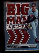 2022 Panini Prizm Draft Picks #BMC-CH Cooper Hjerpe Big Man on Campus