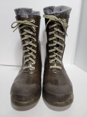 HODGMAN INSULATED RUBBER WINTER HUNTING WORK MENS 11 BOOTS  display picture 1