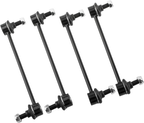 2 Front 2 Rear Sway Bar End Links Fits 2005-2010 Kia Sportage Hyundai Tucson New - Picture 2 of 6