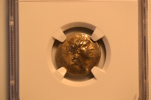 REGNO DI CAPPADOCIA. Ariarathes V (circa 163-130 a.C.). Dracma AR. NGC CH VF - Foto 2 di 6