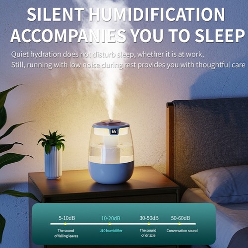 Humidifiers for Bedroom 1.5L Cool Mist Ultrasonic Air Humidifier with Top Fill - Picture 8 of 15