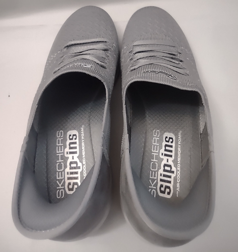 Scarpe sneakers Skechers Slip Ins Arya donna US 9,5 grigio 158918 - Foto 5 di 8