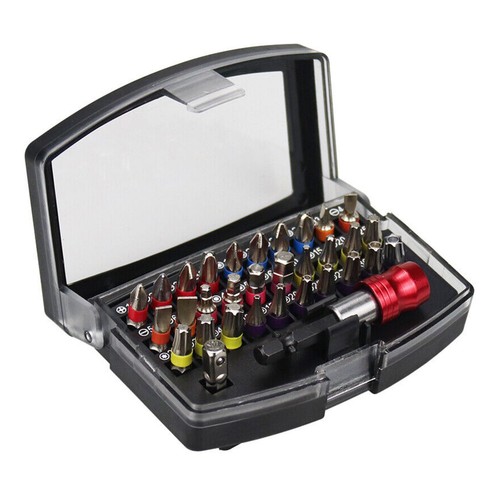 32pcs/Set Impact Driver Screwdriver Bit Drill Bits Torx 1/4In Hex Shank w/ Case - Picture 9 of 21