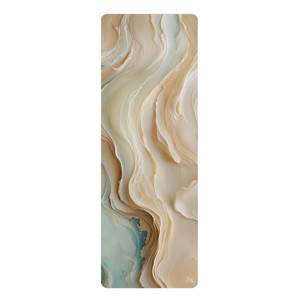 Earth Flow Serenity Yoga Mat – Eco-Friendly, Non-Slip, and Perfect for Meditation, Yoga Practice, or Thoughtful Gift Giving