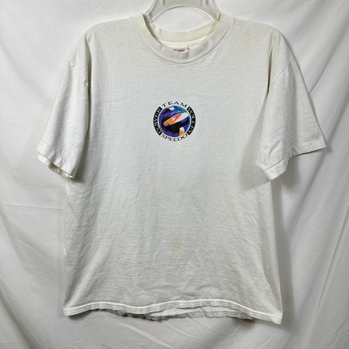 Camiseta deportiva Speedo vintage desgastada de una sola puntada Power Team Volley L - Imagen 4 de 10