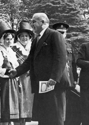 David Maxwell Fyfe 1952 OLD PHOTO