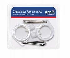 Annin 286125 Rotating Flag Pole Ring, 1.25-In., 2-Pk. - Quantity 1