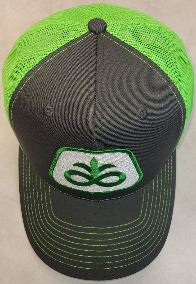 Horizon Seeds Patch Hat Richardson 112 Trucker Cap Mesh Snapback Green Farm Ag PIONEER SEED Patch on Richardson 112 Trucker Hat Snapback  main image 3