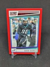 Derek Barnett 2022 Panini Score Football RED No. 246