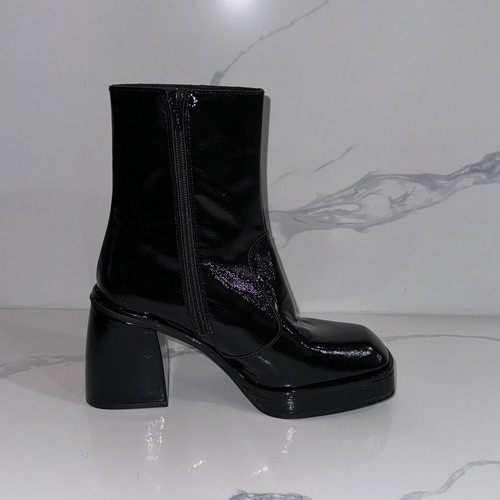 Free People Ruby Platform Boots Bootie Black Women’s 36 6 $278 - Picture 7 of 9