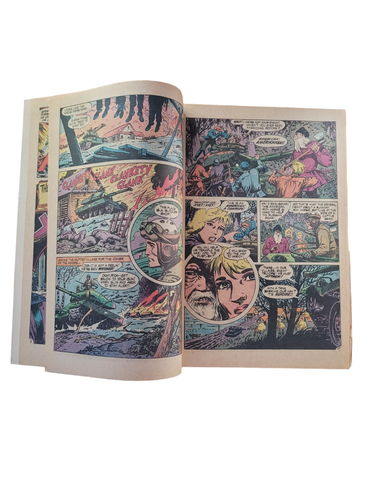 G.I. COMBAT #154 Kubert Art Military Comic VG+ VF/FN OB Vintage Raw DC 1972 - Picture 3 of 24
