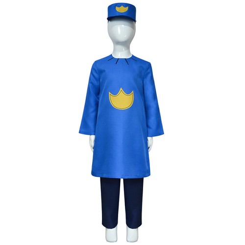 🔥🔥Kids Dog Man Cartoon Christmas Costume Jumpsuit Mask Party Fancy Dress*Gifts - Picture 3 of 12