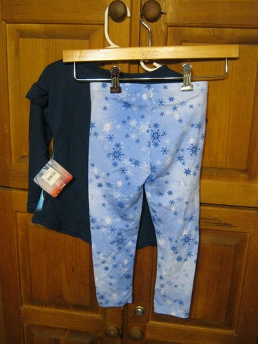 Disney FROZEN 11 Girl's Outfit Set Size 4 Blue / White - Picture 7 of 11