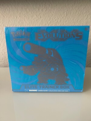 pokemon xy evolutions elite trainer box (blastoise)