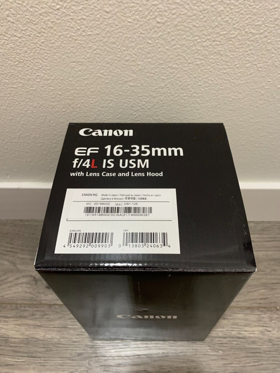 Canon EF 16-35mm f/4 L IS USM Lens for sale online | eBay Canon EF 16-35mm f/4 L IS USM Lens for sale online | eBay
