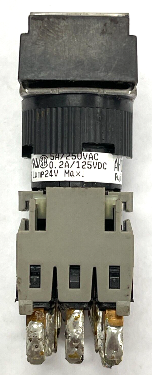 FUJI ELECTRIC MINIATURE PUSH BUTTON AH164-TL5-E3 5A/250VAC