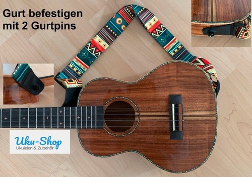 Stimmgerät - Clip Tuner + Ukulele Gurt   + 4 Plektren  ***NEU*** - Bild 19 von 20